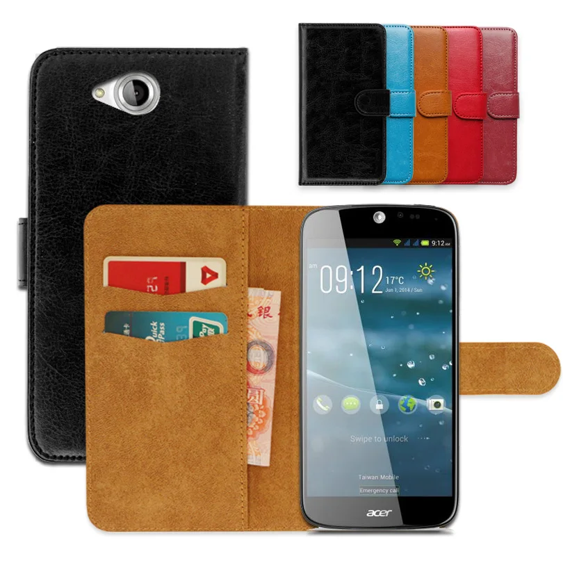 

Acer S55 Luxury Leather Exclusive Slip-resistant Flip wallet case for Acer Liquid Jade (S55) Ultra-thin Phone Cover,book case