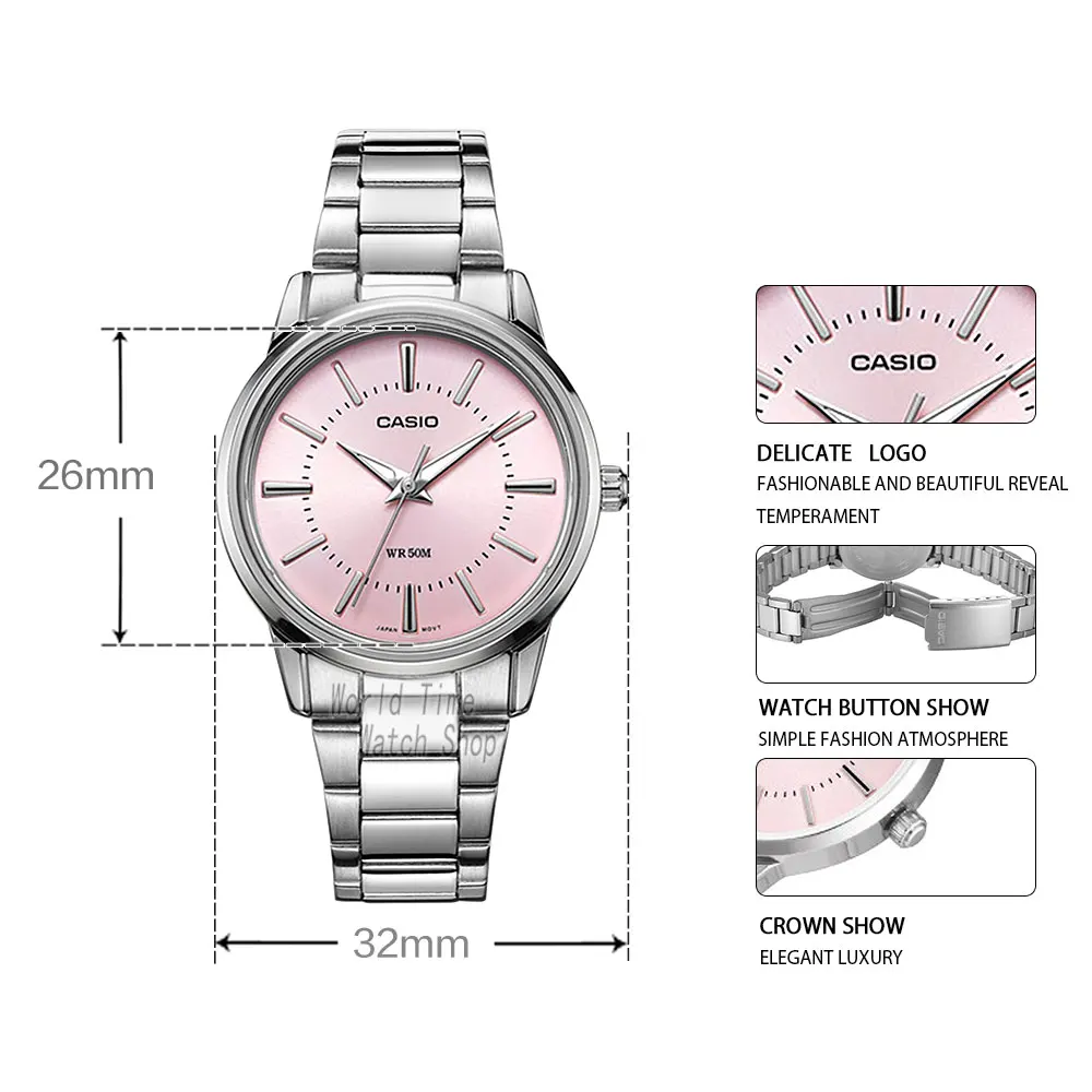 Casio watch Fashion classic business Ms. quartz watch LTP-1303D-4A
