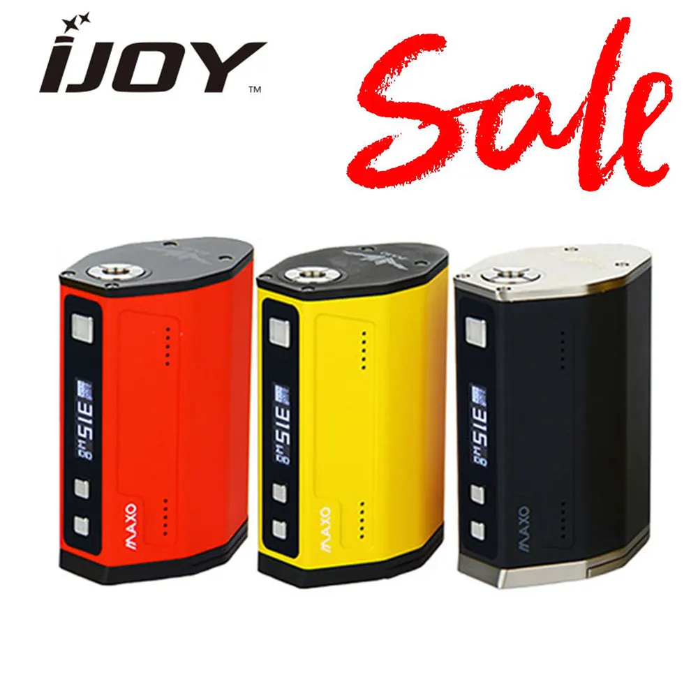 

Clearance Sale IJOY MAXO QUAD TC BOX MOD Powered By18650 Battery Firmware Upgradeable 315W Vape Box Mod Vs Reuleaux RX300 E-cigs