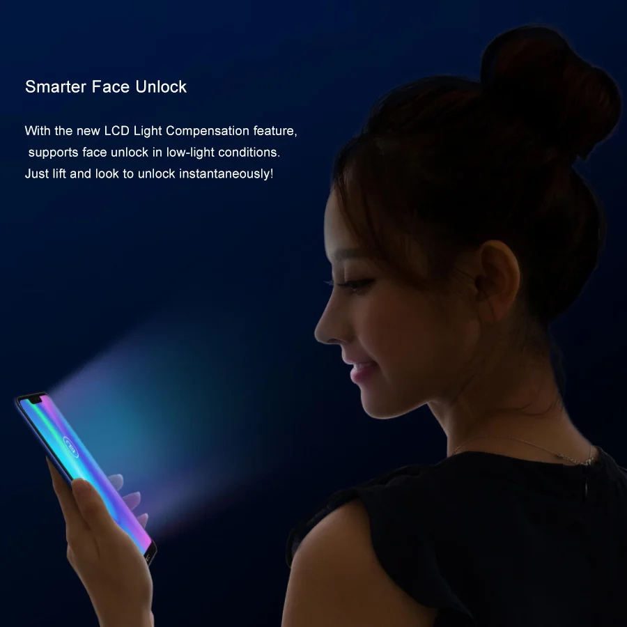 Оригинальный honor 8c мобильный телефон 6 26 &quot4 ГБ ОЗУ 64 Гб ПЗУ Snapdragon 832 Android 8 1 13.0MP + 2.0MP