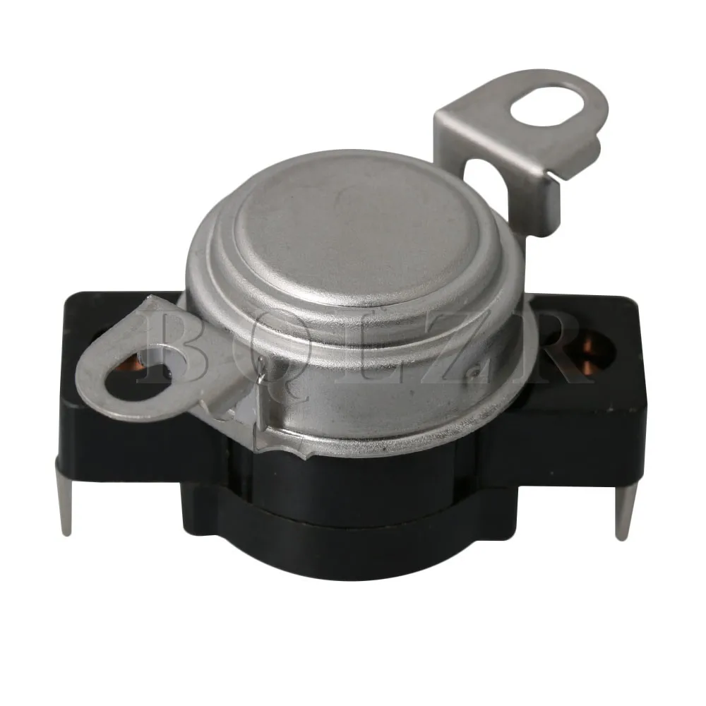 

BQLZR Black Metal Dryer Safety Thermostat 3204267 Fit for Dryer Thermostat Replacement Part