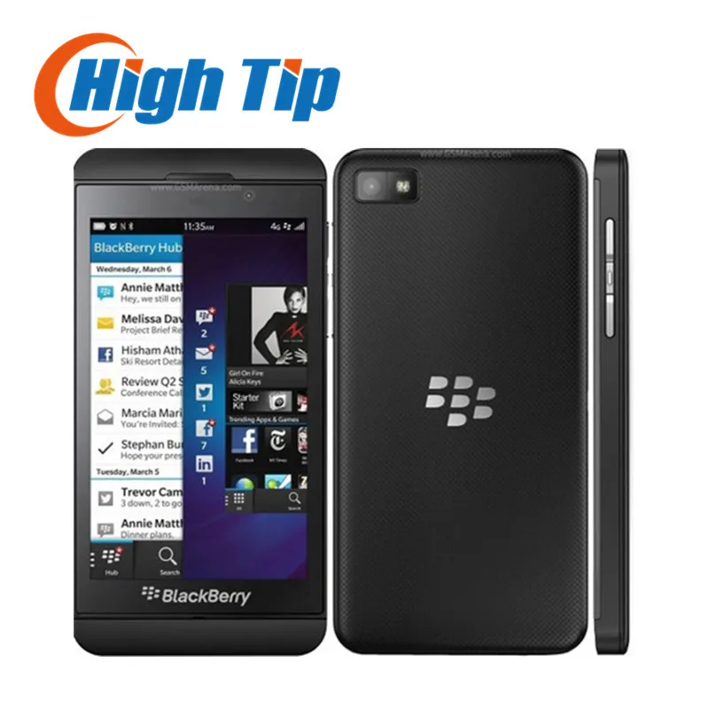 Разблокированный Оригинальный Blackberry Z10 двухъядерный GPS Wi-Fi 8 0 МП 4 2 дюйма