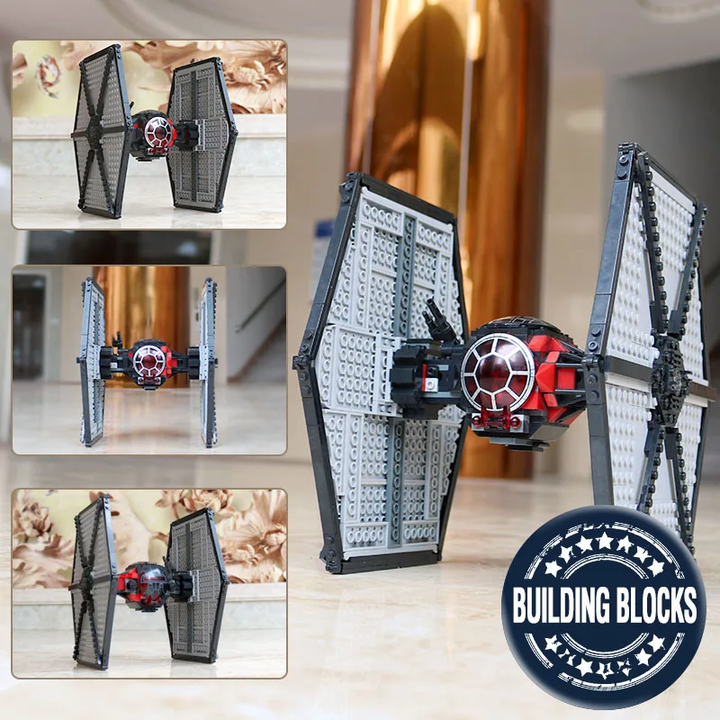 

05005 Star Toys Wars The First Order Legoing 75101 Tie Fighter Set Building Blocks Bricks Kids Toys Christmas Birthday Gifts