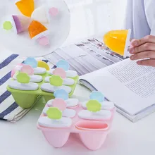 Hot 6 cute smiley faces 6 sets of popsicle ice cream molds with lid Popsicle stick box holds 6 ice tray mold New pattern QW117 Hot 6 cute smiley faces 6 sets of popsicle ice cream molds with lid Popsicle stick box holds 6 ice tray mold New pattern QW117