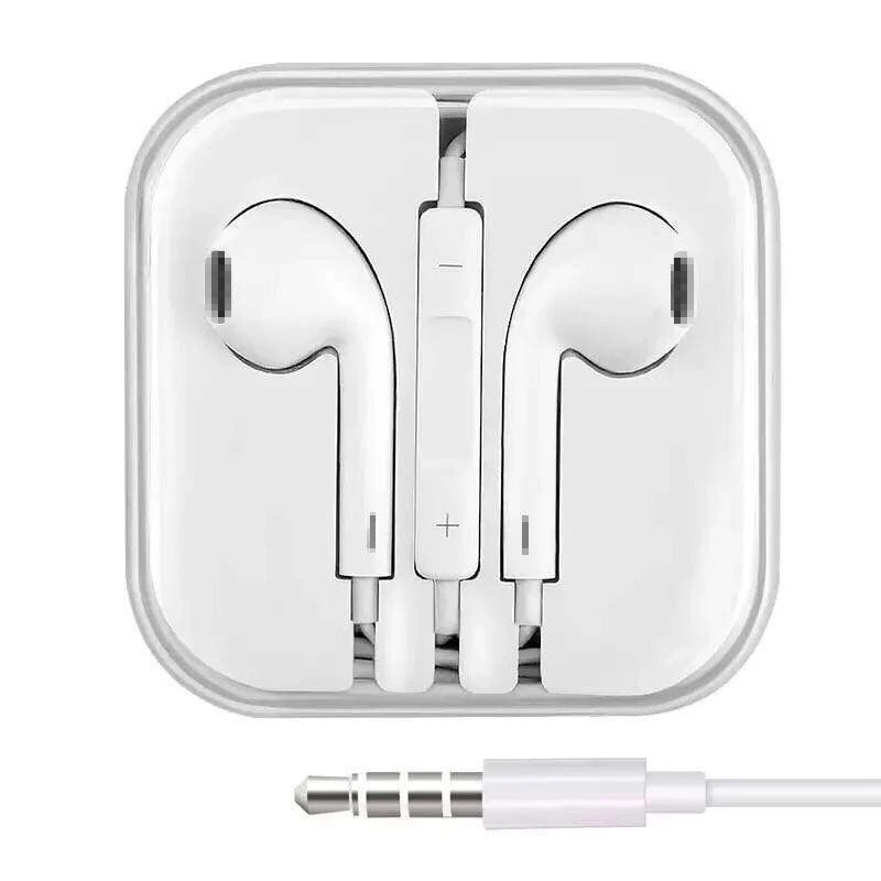

Mobile Phone Headset Bass Universal Earphone Wire Control In-ear Earpiece 3.5 MM For Android Flat Fruit Phone Headsets