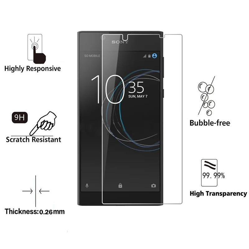 Для sony Xperia L1 G3312 G3311 G3313 5," 2.5D HD Закаленное стекло протектор экрана для sony Xperia L 1 защитная Пленка чехол