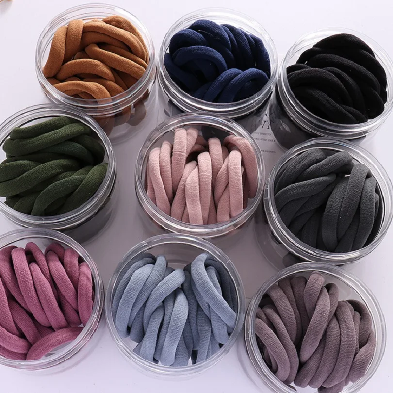 

20PCS Set Elastic Hair Bands Girls Hair Accessories Rubber Band Headwear Hair Rope Shape Hair Ties Gum Telephone Wire