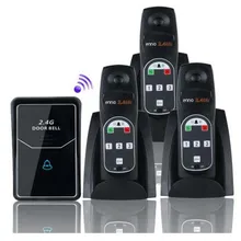 Mountainone международным стандартам качества 1V3 цифровой беспроводной аудио дверной телефон, пульт дистанционного управления, с водонепроницаемым покрытием, 300 расстояние