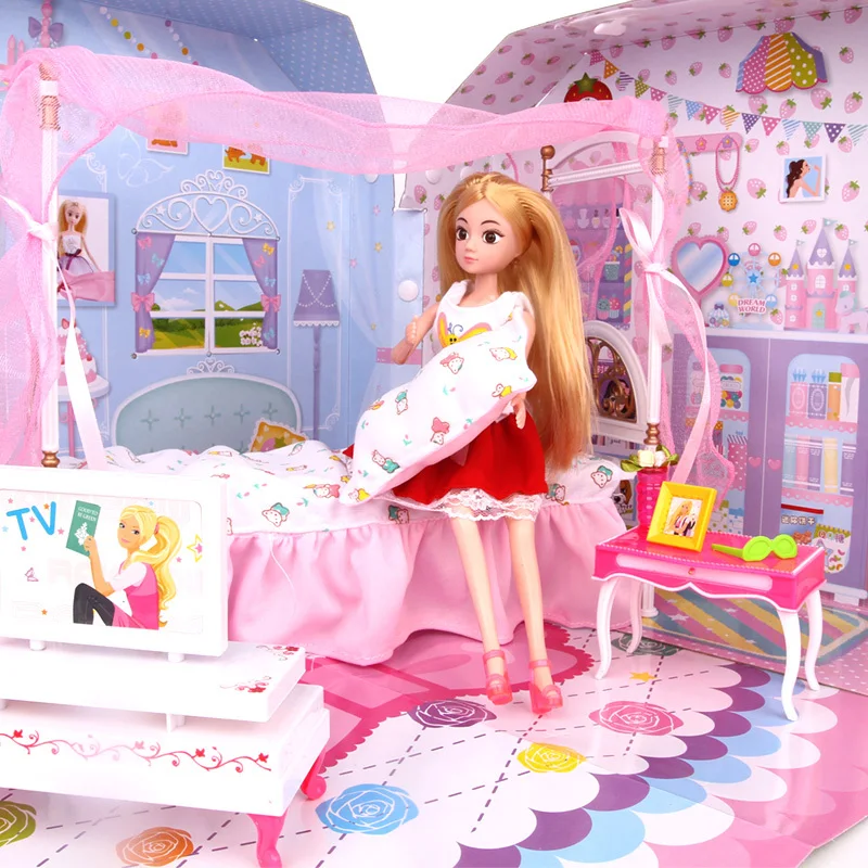 barbie doll big house set