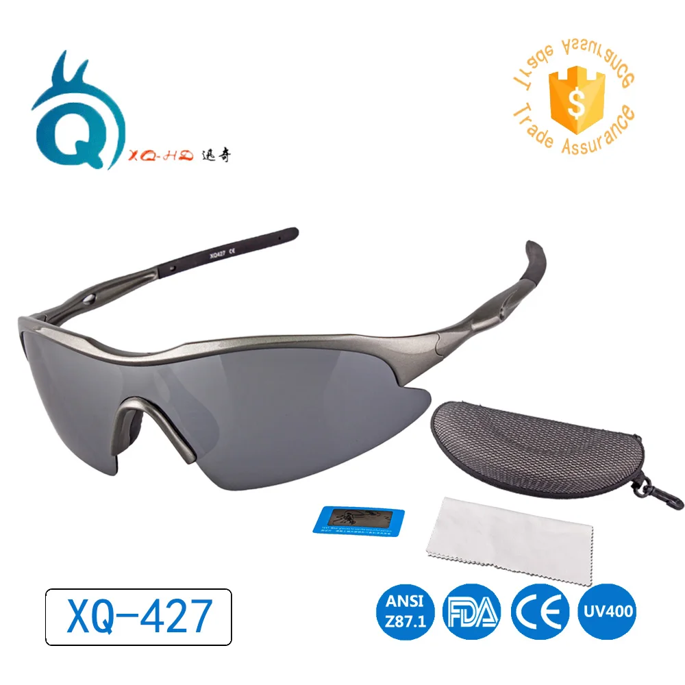 Поляризованные линзы солнцезащитные очки Anti-UV400 серебристого цвета уличные спортивные солнцезащитные очки для верховой езды Защита от солнца