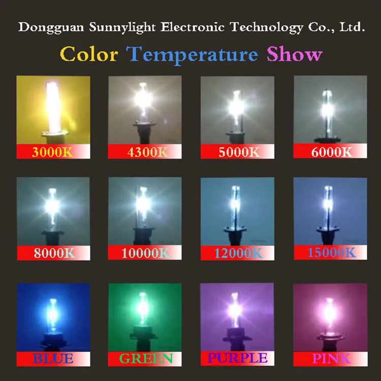 17- 12V 55W 1s fast start fast bright xenon hid kit replacement cars halogen light bulb