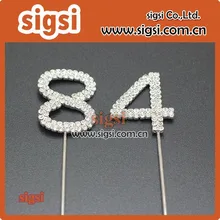 Большой Кристалл Свадебный и день рождения декоративный кристалл торт Топпер