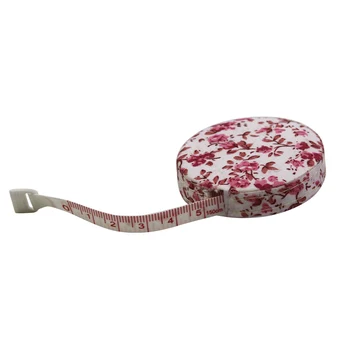 

D&D Sewing Retractable Ruler Tape Measure 1.5M/60Inch Fabric Covered Sewing Measuring Ruler Tools