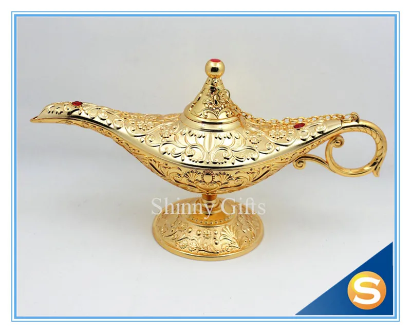 

Gold Color Aladin's lamp Metal Craft Lamp Home Decorative Craft Gifts
