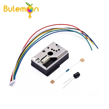 

GP2Y1010AU0F Compact Optical Dust Sensor Smoke Particle Sensor With Cable GP2Y1014AU0F