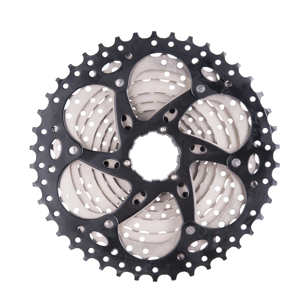 Bicycle Sprocket Gear Bicycle Cassette Bike Freewheel Bike Sprocket Bicycle Parts ZTTO MTB 10 Speed 11-42T 40T Cassette Bicycle Sprocket 10speed 10s Freewheel 10v K7 Range Fit for M780 M590 M6000
