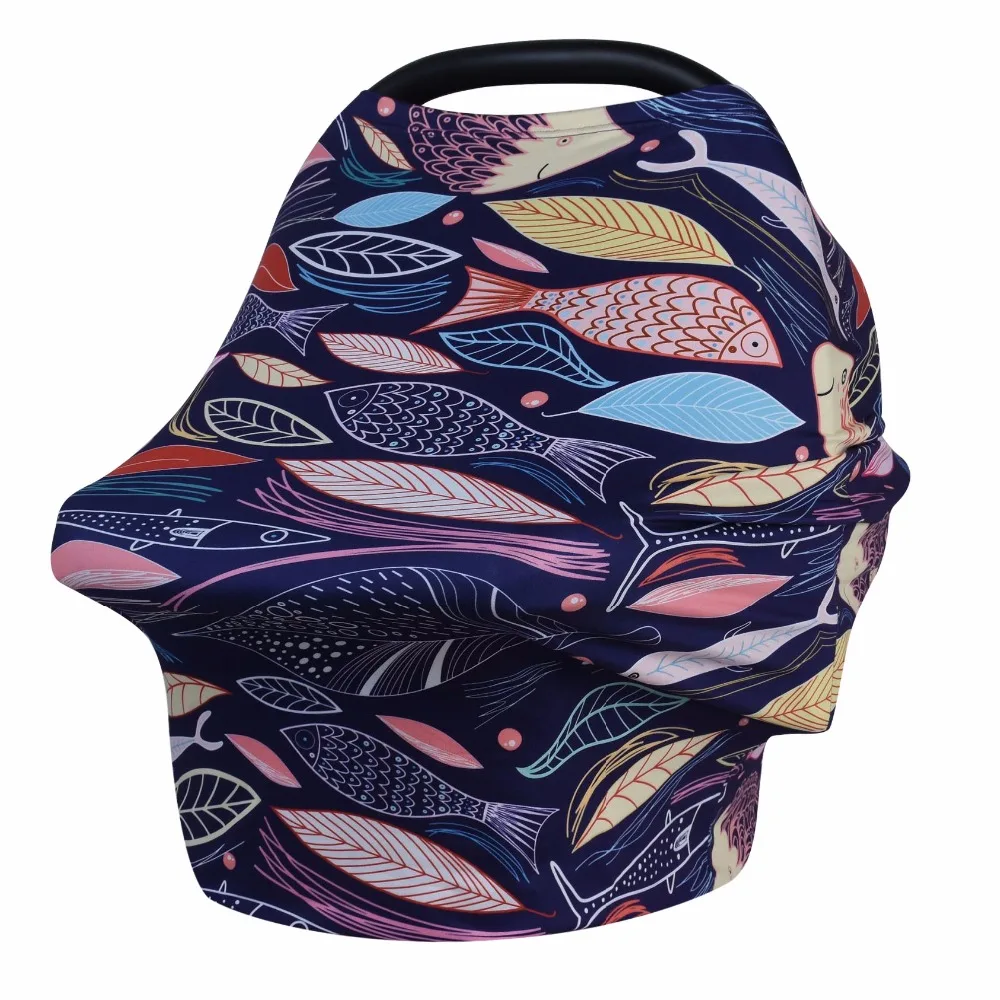 Baby Car Seat Cover Canopy Nursing Cover Multi-Use Stretchy Infinity Scarf Breastfeeding Shopping Cart Cover High Chair Cover Baby Car Seat Cover Canopy Nursing Cover Multi-Use Stretchy Infinity Scarf Breastfeeding Shopping Cart Cover High Chair Cover
