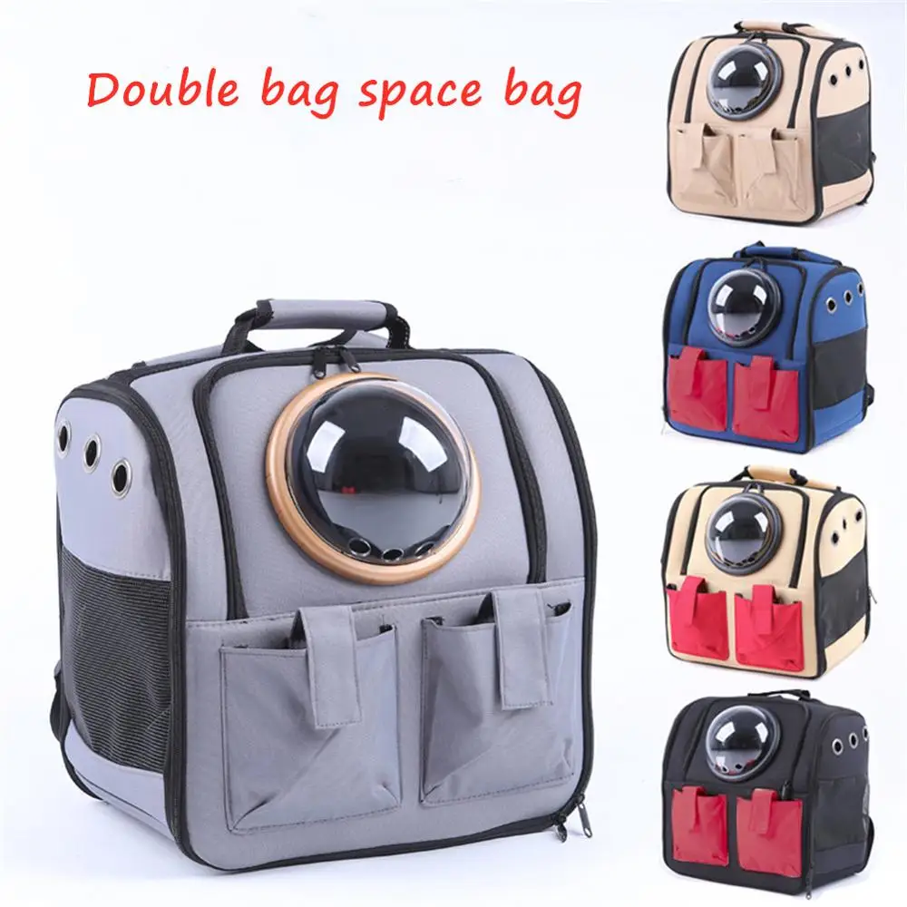 High-Quality Capsule Bag Carrying Pet Cat Breathable Outdoor Portable Packaging Bag dasyure Pets Puppy Travel Backpack for Dogs