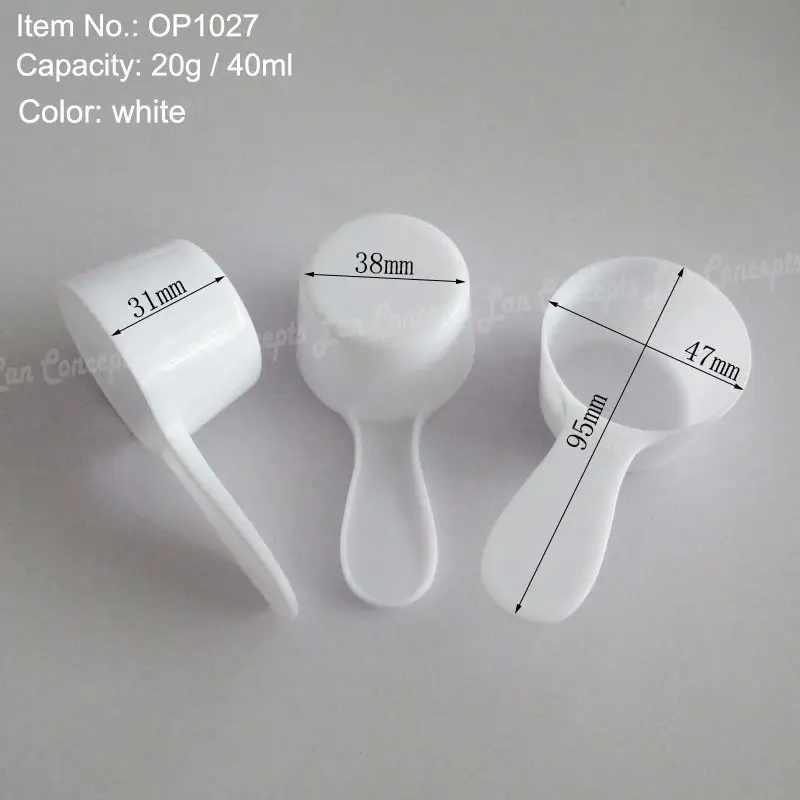 0.7g Micro Plastic Measuring Scoop 1.5ML Lab Powder Spoon - Free shipping  200pcs/lot - AliExpress