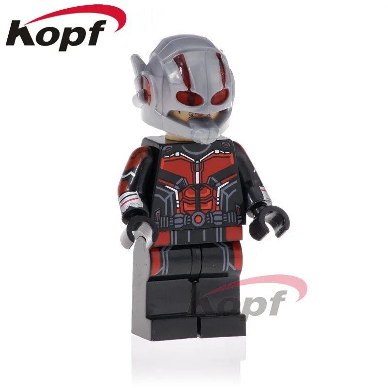 

XH 869 Super Heroes Infinity War Figures Ant-Man Scarlet Witch Bruce Banner Building Blocks Action Bricks For Children Gift Toys