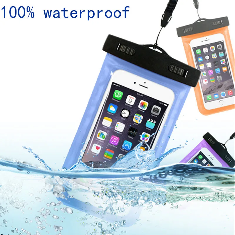 Hot sale Transparent Waterproof Underwater Pouch Dry Bag