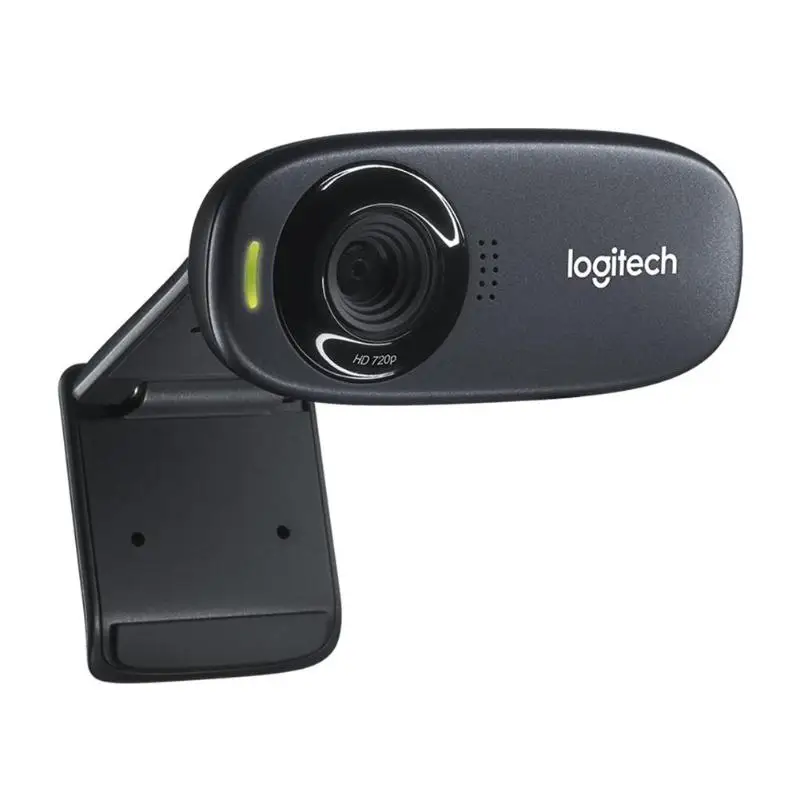 Веб-камера logitech C310, 720 p, 30fps, HD USB 2,0, проводная веб-камера, камера для видео-звонков, для ноутбука, настольного ПК