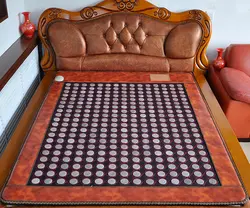 Натуральный нефрит грелку и коврик для сидения натуральный нефрит Отопление кровать подушки матрас Сделано в Китае 1,2*1,9 м