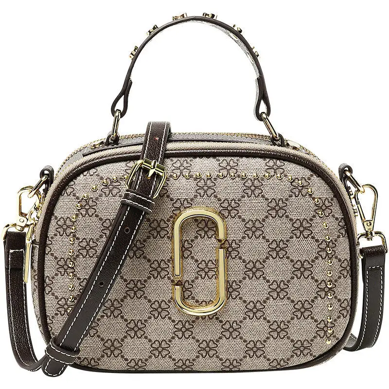 

women 2018 Cross-body Bag Fashion Spring and Summer Handbags Europe and America Small Square Bag Shoulder Bag Vintage Single