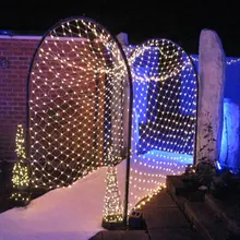 2M*2M 210 LED Net Mesh Fairy String Light Wedding Party Garland Decoration Christmas String Lighting With 8 Function Controller 2M*2M 210 LED Net Mesh Fairy String Light Wedding Party Garland Decoration Christmas String Lighting With 8 Function Controller