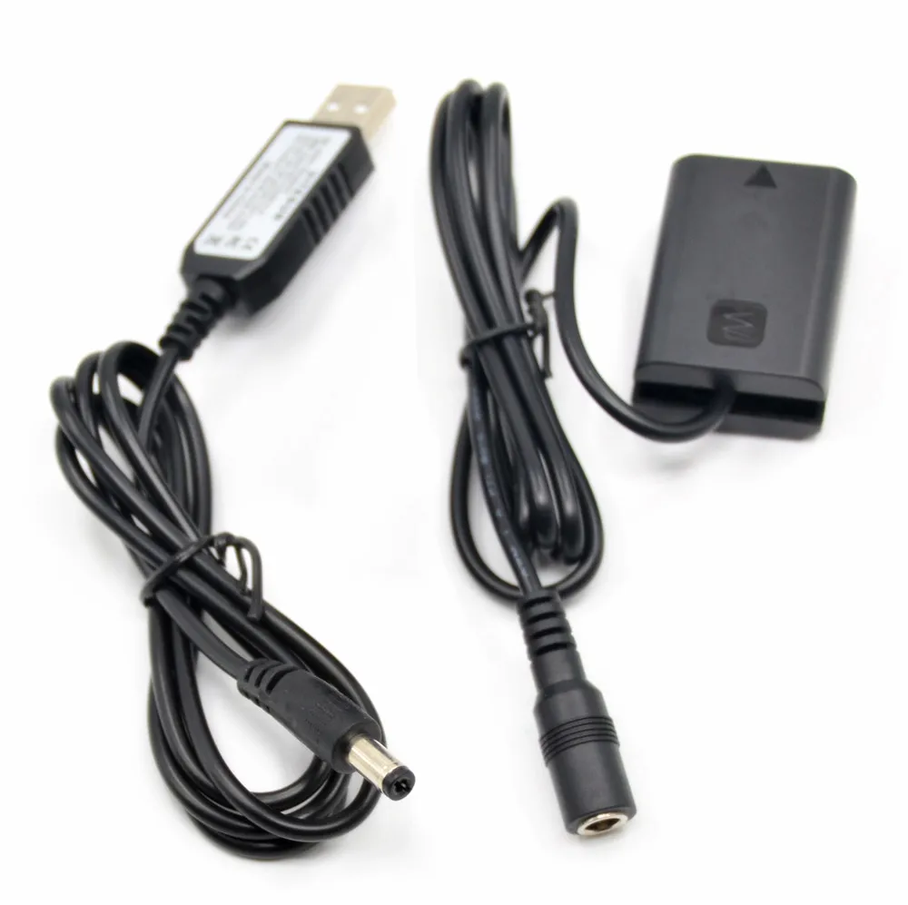 AC PW20 Зарядное устройство USB кабель + NP FW50 манекен Аккумулятор fit внешнего питания