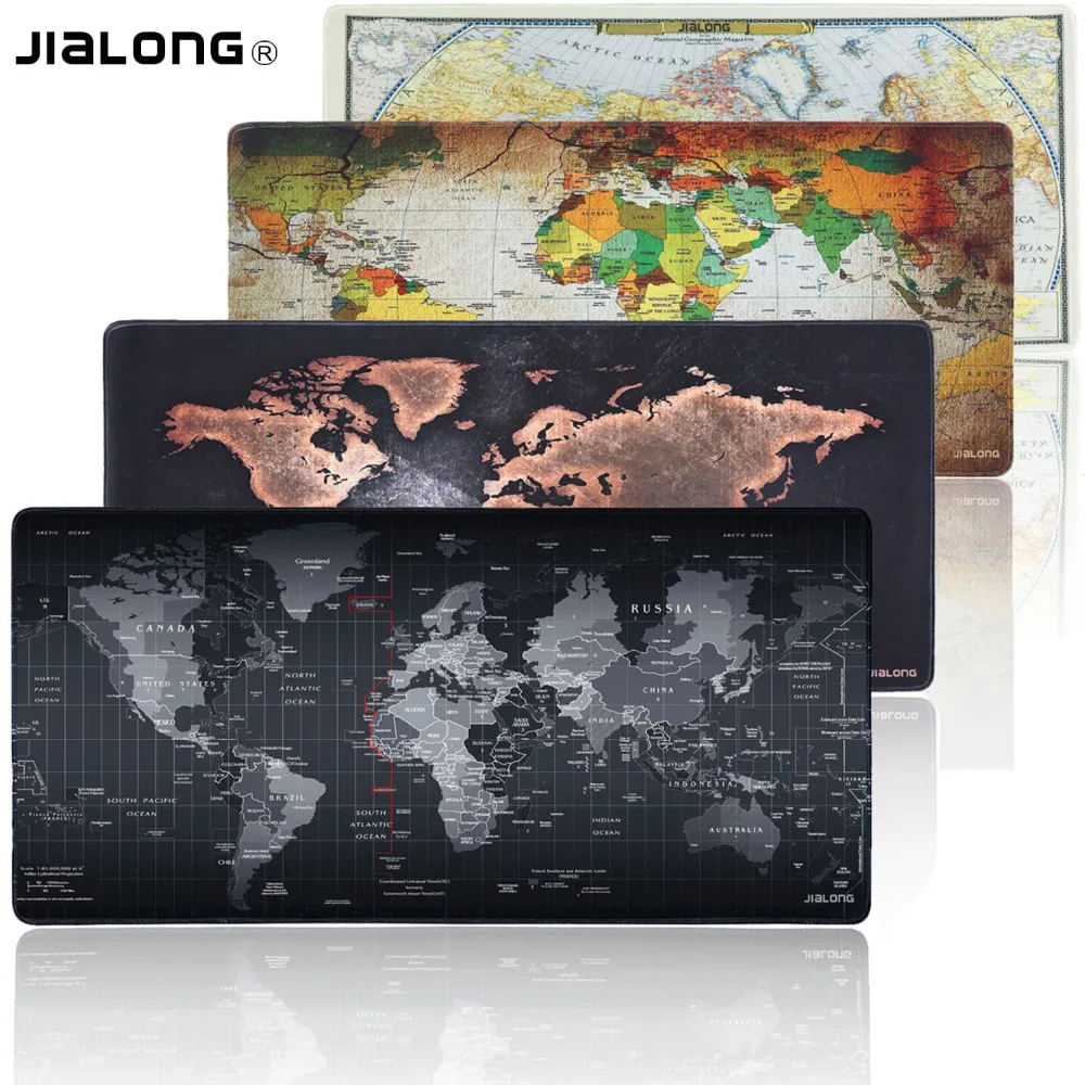 

JIALONG Profession Gaming Mouse Pad Large Speed XL Locking Edge Mat Office Speed Control Version For 900*400mm Computer Mousepad