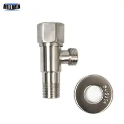 1 шт. 1/2 "malex 1/2" Мужской Наполнительные клапаны Нержавеющая сталь матовый Ванная комната и Кухня Интимные аксессуары воды открытым и