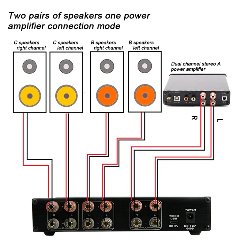 FX-AUDIO PW-6 аудио переключатель Spiltter селектор 2 в 1 выход/1 в 2 из динамик усилитель компаратор