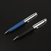 Classic Design Luxury Brand Metal Ballpoint Pen Business Men PU Leather Smooth Writing Signature Pen Buy 2 Pens Send Gift ► Photo 2/6