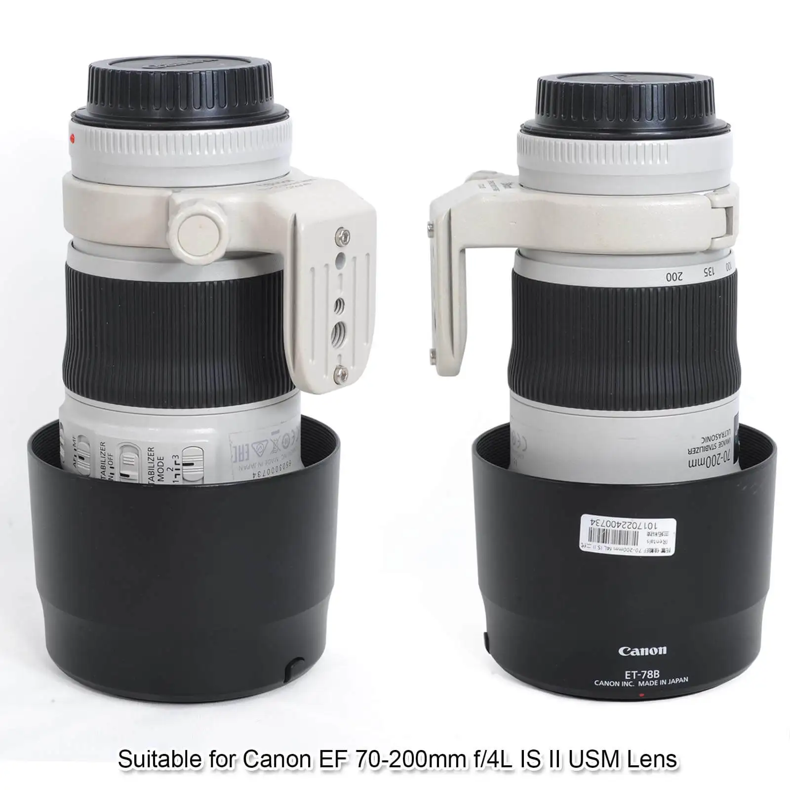 Крепление для штатива для объектива Canon EF 70-200 мм f/4L IS II USM объектив с быстроразъемной пластиной подходит для штатива Arca-Swiss