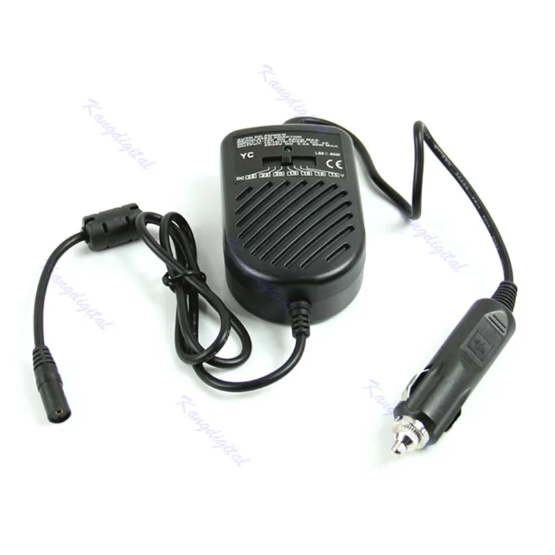 DC 80W Car Auto Universal Charger Power Supply Adapter Set For Laptop Notebook DC 80W Car Auto Universal Charger Power Supply Adapter Set For Laptop Notebook