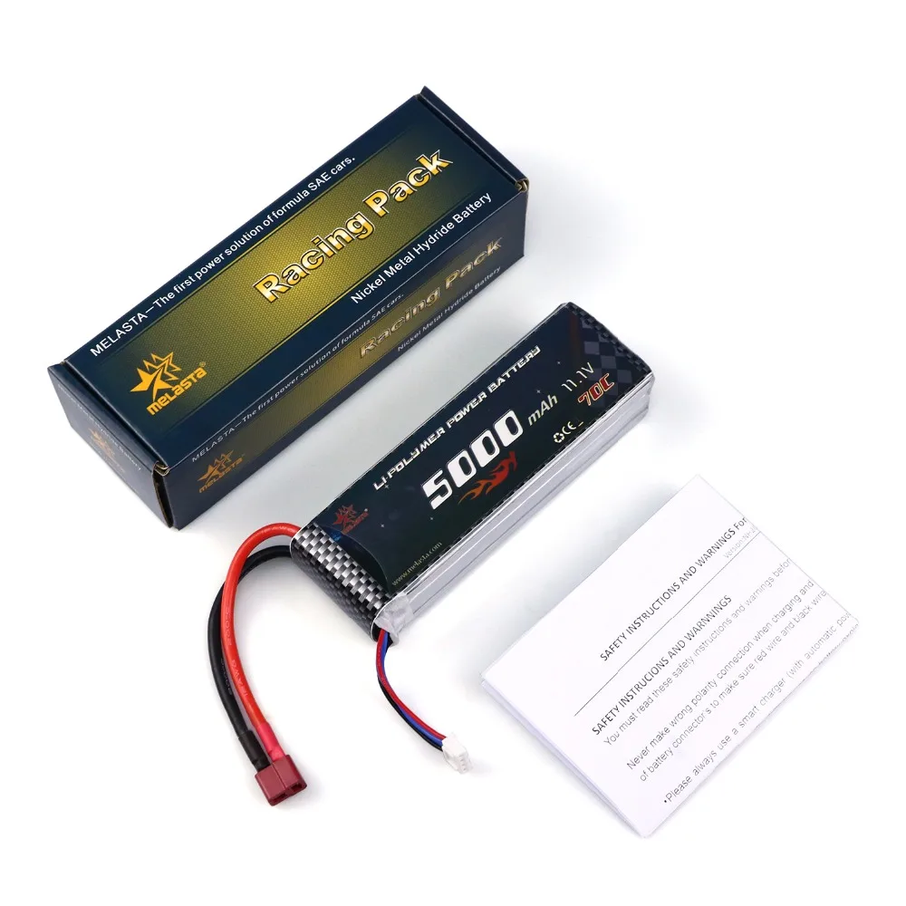 FPV 450 500 AKKU 11,1 V 5000mAh 70C 3S RC LiPo батарея Deans-T для RC вертолета лодки Traxxas автомобильный аккумулятор ARRMA Axial HPI E-revo