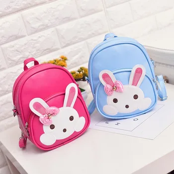 

Cute Hot Sales Cartoon Rabbit Baby Girls Backpacks Baby Casual Simple School Backpacks Bag For Girls 2019 New Fashion