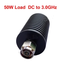 Телеком RF нагрузки 50 Вт DC-3ghz N Мужской Разъем RF коаксиальный кабель jack N Фидер соединитель коаксиальный кабель нагрузки связь конвертер