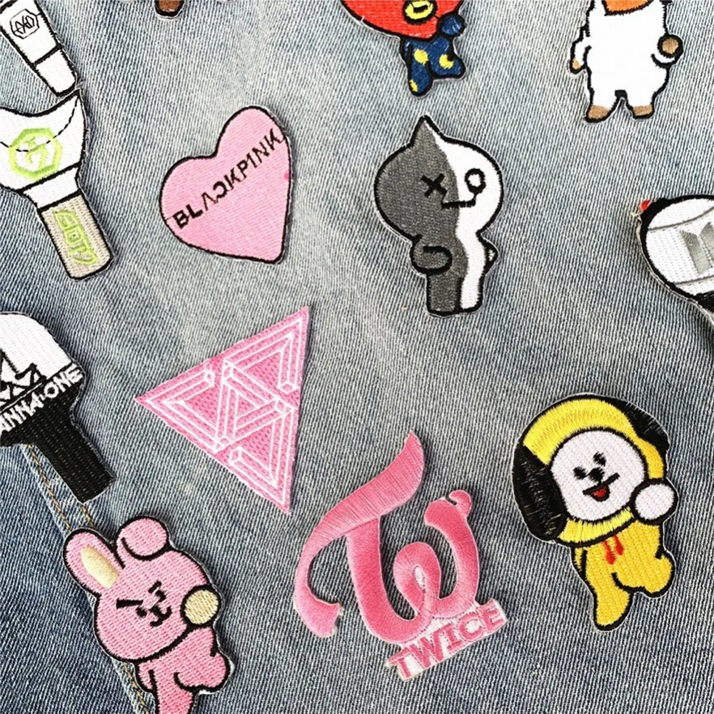 56+ Kpop Embroidery Patches PNG SVG
