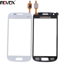 New Touch Screen For Samsung Galaxy Trend S7560 S Duos S7562 GT-S7562 7562 7560 Digitizer Front Glass Lens Sensor Panel lychee grain style protective abs back case for samsung galaxy trend duos s7562 s7560 white