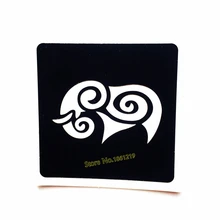 1 шт. козья овца дизайн женский боди-арт хна Менди татуировки трафареты индийская поддельная хна шаблон татуировки Макияж Аэрограф живопись