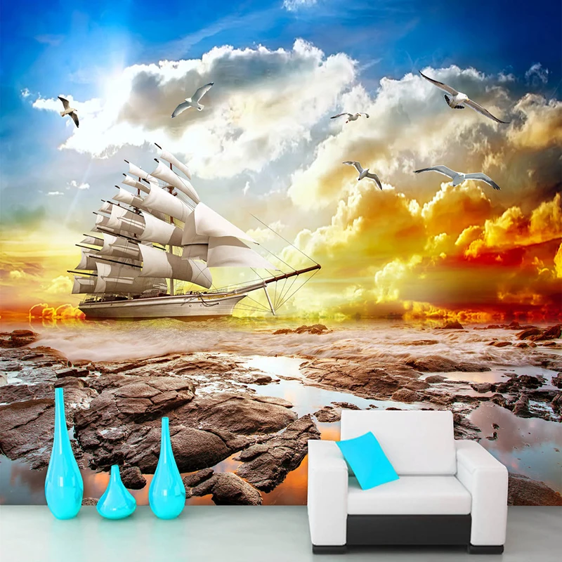 Обои для гостиной спальни обои на стену|wallpapers for living room|mural wallpaperlandscape murals |
