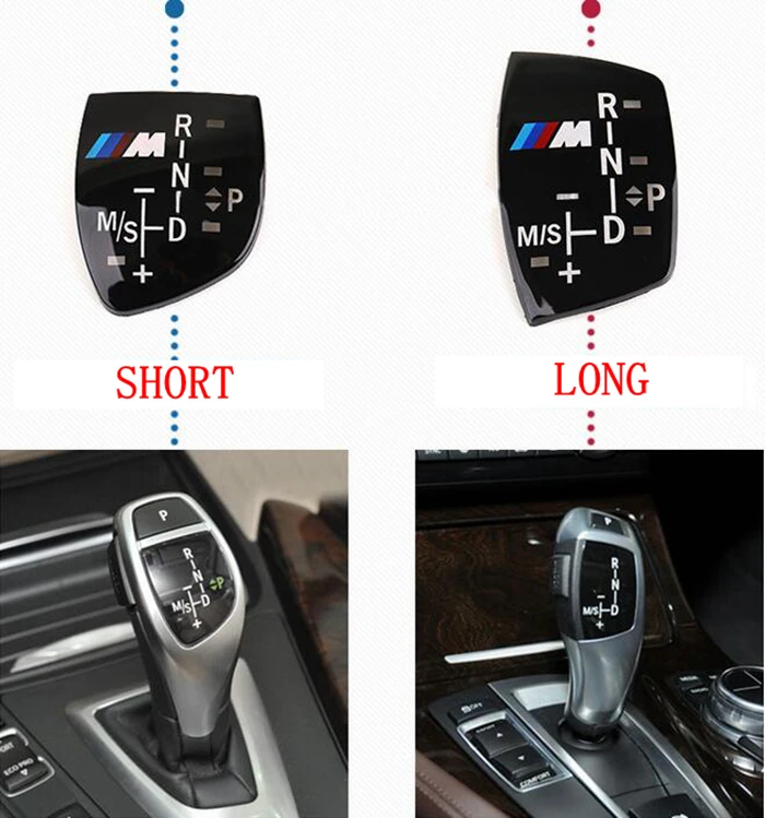 NEW Gear Shift Knob Panel Sticker LHD models AT replacement cover case