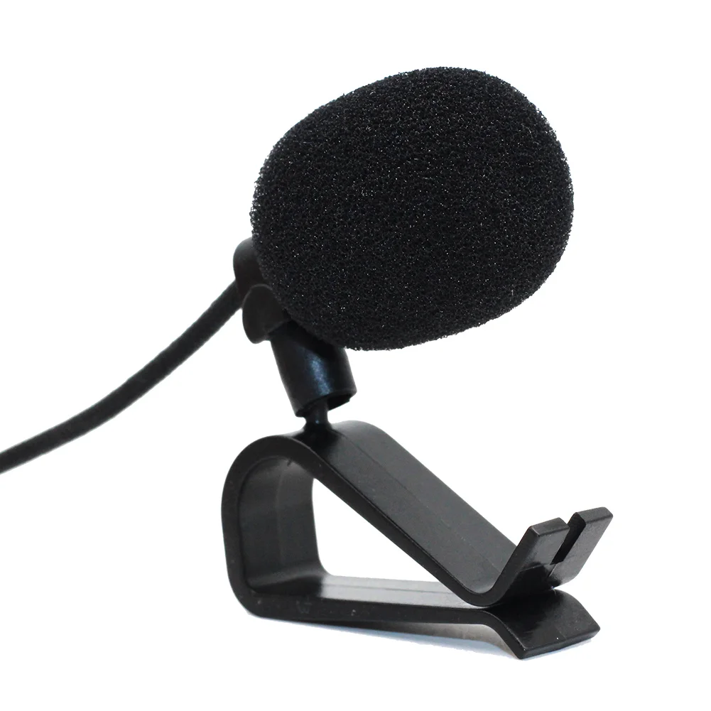 Высококачественный внешний микрофон для SOOCOO S300 экшн-камеры Запись приема голоса - Цвет: Черный