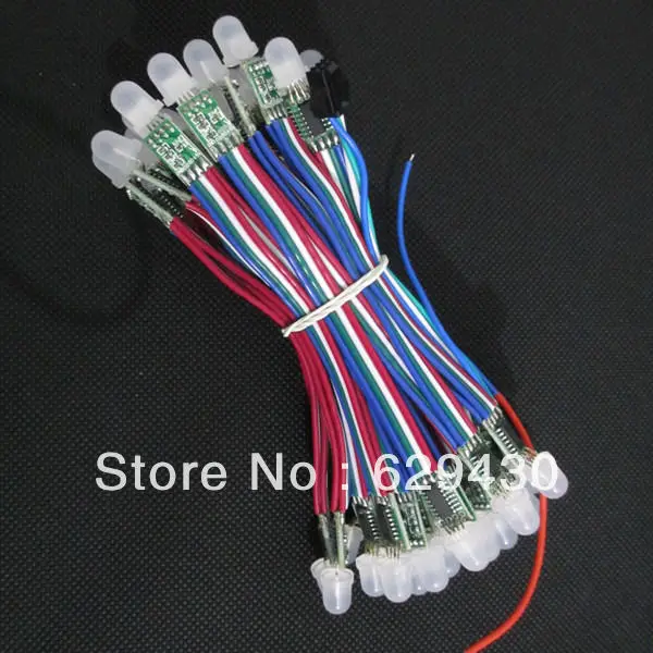 

new brand drop shipping colorfull 12MM pixel christmas lights RGB led pixel string light 300pcs/lot