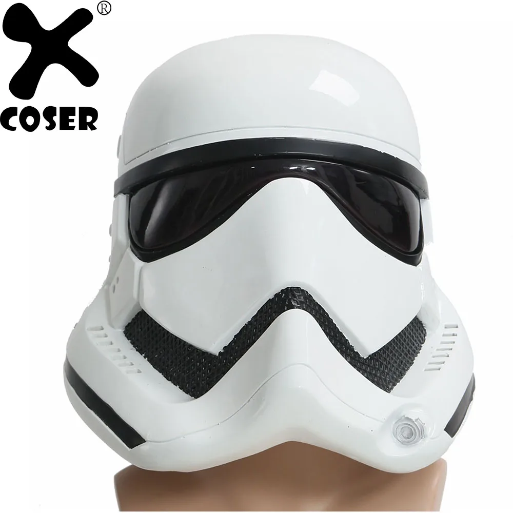 XCOSER белый солдатский шлем реквизит для косплея из фильма на всю голову черно