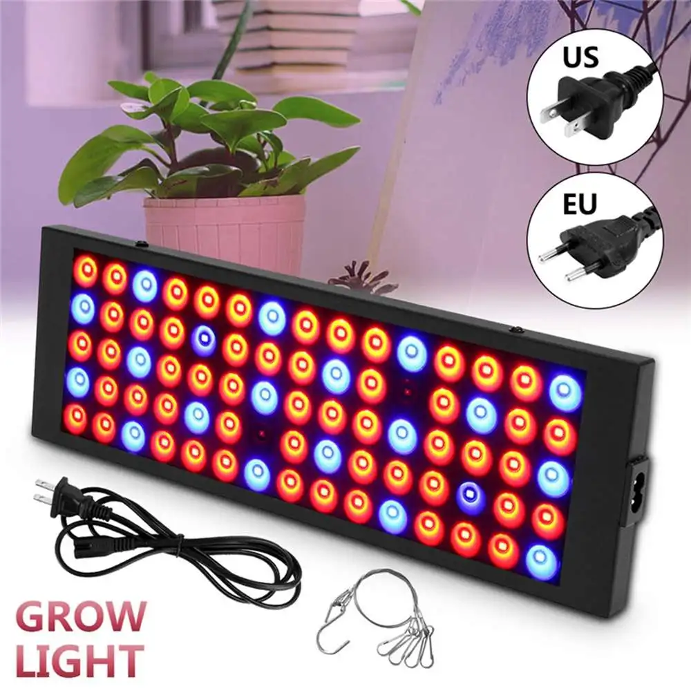 

LED grow light Full Spectrum 40W 75LED for Indoor Greenhouse grow tent plants grow led light AC85-265V