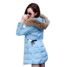 winter jacket women.2016 winter new woman coat Slim Long Nagymaros collar down coats women Down jacket thick warm cotton