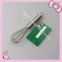 Кухонные принадлежности для готовки 304 ручной венчик из нержавеющей стали ручной Мини бытовой яичный мешалка